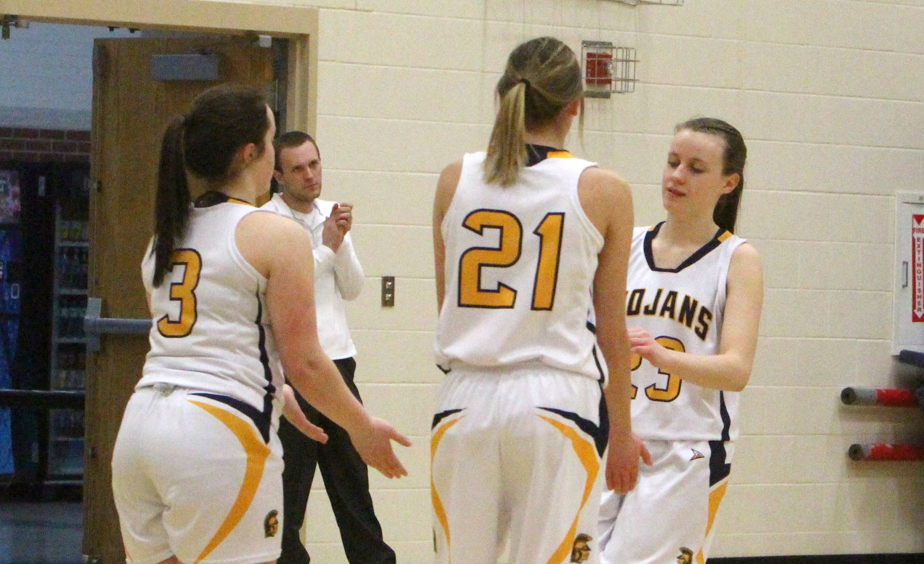 Lake Holcombe at New Auburn girls basketball 2-14-19
